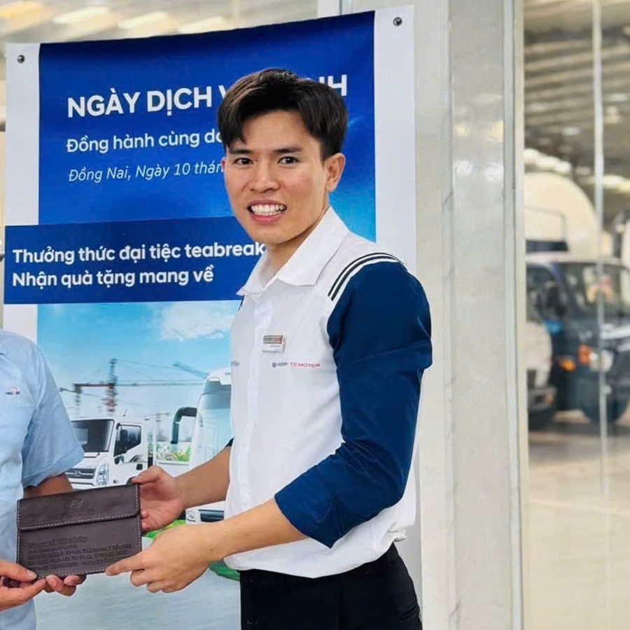 Anh Quân nhân viên kỹ thuật của Hyundai Việt Nhân